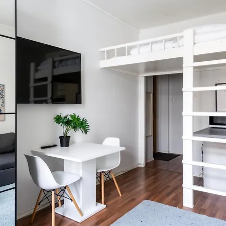 Апартаменты Loft Studio, Kallio, Metro Nearb *