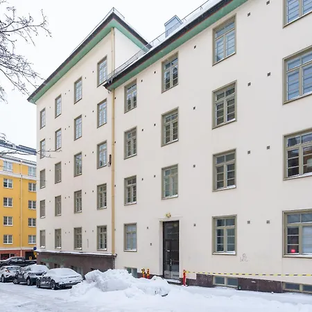 Daire Loft Studio, Kallio, Metro Nearb *