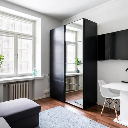 Apartament Loft Studio, Kallio, Metro Nearb